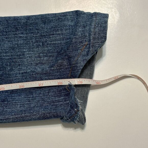 Hudson Jeans Sartor Relaxed Skinny Mens Size 31 Blue Stretch Denim Pants - Picture 12 of 15